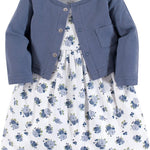 Luvable Friends baby-girls Dress and Cardigan