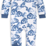 Burt's Bees Baby Baby Girls Pajamas, Zip Front Non-Slip Footed Sleeper Pjs, 100% Organic Cotton