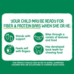 Happy Tot Organics Fiber & Protein Soft-Baked Oat Organic Toddler Snack Apple & Spinach, Organic Gluten Free Kosher Non-GMO, 4.4 Ounce Bars (pack of 5)