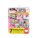 Disney Baby Girls Minnie Mouse Pants 3-pk, 10-pk Sizes 18m, 2t, 3t & 4t And Toddler Potty Training Underwear, Minnietraining7pk, 2T US