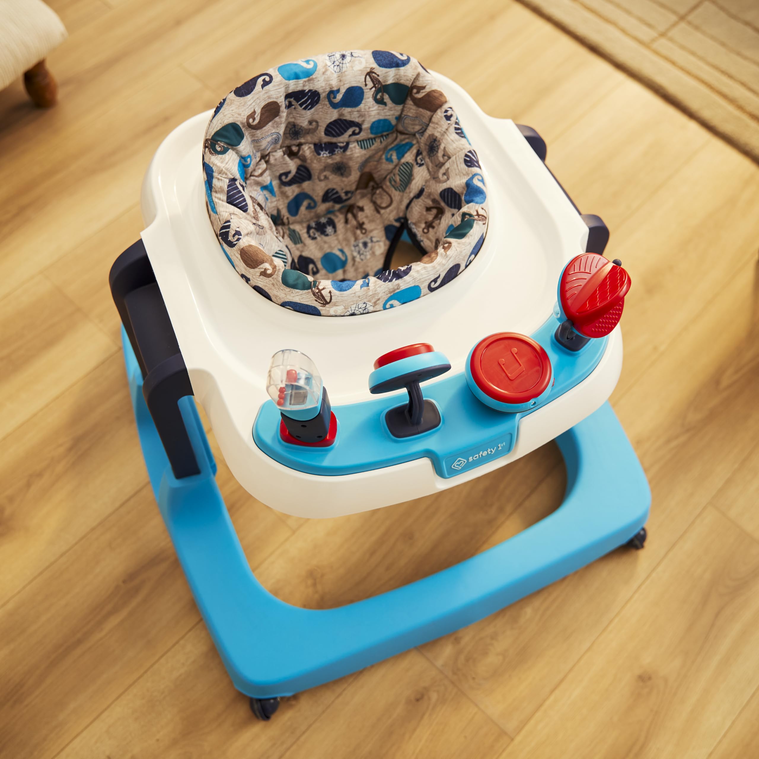 Safety 1st Ready, Set, Walk! DX Developmental Walker, Spotlight Teal