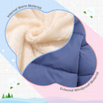 Vmterliya Baby Winter Coats, Outerwear for Toddler Kids Infants Boys Girls Light Puffer Warm Hooded Down Jacket for 2-7 Years (US, Age, 4 Years, 5 Years, Blue)