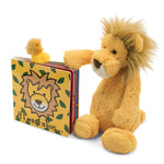 Jellycat If I were a Lion Board Book and Bashful Lion Stuffed Animal
