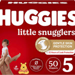 Huggies Size Newborn Diapers, Little Snugglers Baby Diapers, Size Newborn (up to 10 lbs), 31 Count, Packaging May Vary