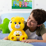 Care Bears 14" Funshine Bear Plushie - Medium Size - Yellow Plush for Ages 4+ – Perfect Stuffed Animal Holiday, Birthday Gift, Super Soft and Cuddly – Good For Girls and Boys, Employees, Collectors