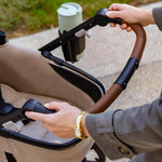 Evenflo Shyft Intuiti+ Stroller with Green & Gentle Fabric (Travertine)