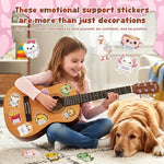100 PCS Emotional Support Animal Stickers, Mental Health Stickers for Kids, Affirmation Sticker Pack for Water Bottles, Laptops, Phones