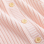 Curipeer Baby Girls Knitted Cardigan Sweater Infant Neutral Solid Outfits Sweaters for Autumn and Spring 3T Pink