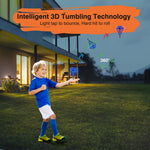 LEMATRIX 2025 Flying Bouncing Ball Toy - Interactive Outdoor Hand-Controlled Bounce Toy with 3D Flip, Outside Toys for Kids Ages 6-12+, Birthday Gifts for Teens Boys Girls(Blue)