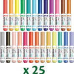 Crayola Pip-Squeaks Washable Marker Set (65ct), Coloring Set, Art Supplies for Kids, Drawing Kit, Kids Travel Activity, Craft Essentials, 4+