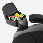 Chicco KidFit Zip Air Plus 2-in-1 Belt Positioning Booster Car Seat, Backless and High Back Booster Seat, for Children Aged 4 Years and Up and 40-100 lbs, Q Collection/Black/Grey