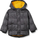 Amazon Essentials Babies, Toddlers, and Boys' Heavyweight Hooded Puffer Jacket