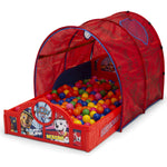 Delta Children Nick Jr. PAW Patrol Sleep and Play Toddler Bed with Tent, Red