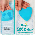 Pampers Baby Diapers - Swaddlers - Size 0, 84 Count, Ultra Absorbent Disposable Newborn Diaper