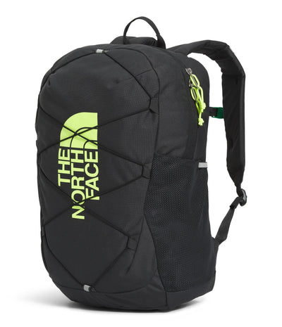 The North Face Kids' Court Jester Backpack - Water-Repellent Travel Bag, Spacious Main Compartment, for Tweens/Young Teens, Asphalt Grey/Led Yellow-NPF, One Size