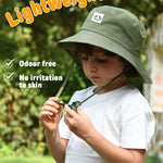 FURTALK Baby Sun Hat Smile Face Toddler Boys Girls Bucket Hat 0-5 Years Kids UPF 50+ Sun Protection Summer Hats