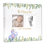 Only Zest Keepsake Baby Memory Book for Boys and Girls - First 5 Years Baby Book Journal with Photo Album - Scrapbook Kit for Milestones, Gender Neutral Gifts