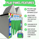 Couch Swag Play Panel for Childrens Foam Sofa Kids Couch (Car Wash)