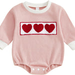 MERSARIPHY Baby Christmas Clothes Baby Boy Girl Sweatshirt Romper Santa Baby Romper Tops Fall Winter Outfits