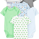 Simple Joys by Carter's Baby Boys' 6-Pack Short-Sleeve Bodysuit