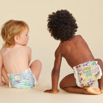 The Honest Company Clean Conscious Diapers for Sensitive Skin | Hypoallergenic, Fragrance Free | Spring '25 Limited Edition Prints | Club Box, Size 2 (12-18 lbs), 72 Count