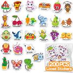 Noqlyur 200pcs Student Reward Fun Sticker Store, Motivational Bulk Stickers for Kids Classroom, Teacher Prizes for Students