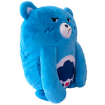 Happy Nappers: Care Bears 26" Pillow Pocket Pal - Grumpy Bear - Plush Character Pillow Case, Animal Cover w/Weighted Paws, Soft Huggable Companion, Kids