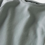 little planet by carter's unisex-baby 3-pack Tops Made With Organic Cotton, Grey/Cream/Green, 24 Months