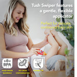 Eli & Ali Tush Swiper - Diaper Rash Cream & Butt Paste Applicator - Universal Fit for Most Diaper Creams | Mess-Free & Hygienic Alternative to Cream Spatula - Carry Less Baby Gear - Blue, 1 Pack