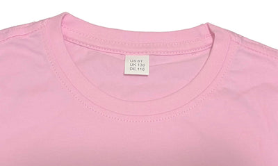 Chipeler The Life of A Toddler Shirts Kids Girls Short Sleeve Cotton Crew Neck Tops Baby Cute Summer All Year Round Gift T-Shirts Clothes Pink 2T