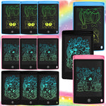 12 Pack LCD Writing Tablet for Kids 6.5 inch, Colorful Drawing Board with One-Click Erase, Lock, and Stylus, No Blue-ray Screen, Drawing Pad Toy for Ages 3-12 Boys and Girls Gifts (Pink, Blue, Black)