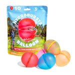 Hydroburst 6-pack Reusable Water Balloons by Relatable, For The Pool, Beach Toys And Outdoor Play Toys, Includes 6 Refillable Balloons