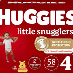 Huggies Size Newborn Diapers, Little Snugglers Baby Diapers, Size Newborn (up to 10 lbs), 31 Count, Packaging May Vary