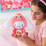Cinnamoroll Dressed As Love-a-Lot Bear 8" Fun-Size Plush, Pink - Soft, Huggable Bestie! – Good for Girls and Boys, Employees, Collectors, Ages 4+