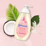 Johnson's Baby Skin Nourish Baby Moisture Wash + Coconut & Honeysuckle Scents Cleanses & Leaves Skin Moisturized, Hypoallergenic Body Wash, Baby Bath Essential, Sulfate-Free, 20.3 fl. oz