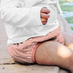 green sprouts Baby Toddler Eco Snap Swim Diaper - Coral Sand Dollar - 24mo