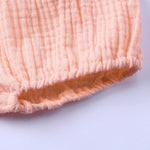 EISHOW 5 Packs Infant Baby Summer Shorts Soft Loose Bloomers Unisex Girls Boys Cotton Linen Blend Harem Triangle Shorts Pants