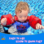 Toddler Floaties Kids Swim Vest for 22-66 Pounds Boys & Girls, Baby Swim Float Vest for Pool with Shoulder Harness Arm Wings, for Kids 2 3 4 5 6 7 Years Old Baby