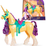Unicorn Academy, Leaf with 2 Riding Accessories, 11”, Compatible with Ava, Dolls & Unicorn Toys for Girls Ages 4 and up