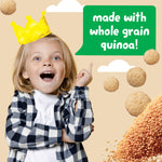Get'ems! from Gerber Apple Cinnamon Roundos Puffs Snacks, Kids Snack Made with Whole Grain Quinoa, Calcium to Support Strong Bones - 5 pack