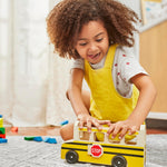 Melissa & Doug School Bus Wooden Play Set with 7 Play Figures