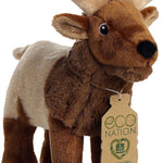 Aurora® Responsibly Made Eco Nation™ Seal Stuffed Animal - Ideal for Playtime Adventures - Perfect for Birthdays or Just Because - White 12 Inches