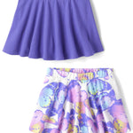 The Children's Place,And Toddler Girls Fashion Skort,Baby-Girls,Butterflies/Peri Pop/Simply White,18-24 Months