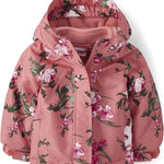 The Children's Place Baby Girls' and Toddler Heavy 3 in 1 Winter Jacket,Wind Water-Resistant Shell,Fleece Inner