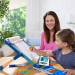 Melissa & Doug Deluxe Double-Sided Tabletop Easel, Arts & Crafts, 42 Pieces, 17.5” H x 20.75” W x 2.75” L, Great Gift for Girls and Boys 3, 4, 5 Year Olds and Up