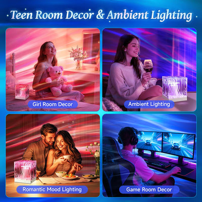 Teen Girl Gifts Trendy Stuff Northern Lights Projector, 18-Color 16th Birthday Gifts for Girls Mothers Day Gifts for Teen Girls Women, Mood Lighting, Room Light Projector for Bedroom Cute Room Decor