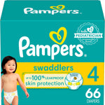 Pampers Baby Diapers - Swaddlers - Size 1, 198 Count, Ultra Absorbent Disposable Infant Diaper