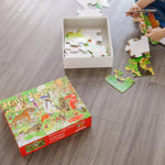 Melissa & Doug Rainforest Floor Puzzle, 48 pc Jumbo Jigsaw Puzzle, Educational Screen Free Activity for Toddler, Preschoolers and Kids Ages 3+ (2 x 3 Feet) - FSC Certified