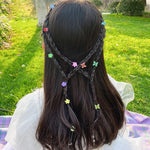 SuPoo 80 Pcs Butterfly and Floral Hair Accessories: Mini Clips, Tiny Colorful Claws for Girls, Babies, Toddlers, Y2K Style