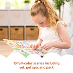 Melissa & Doug Pet Shop Puffy Sticker Set with 115 Reusable Stickers - FSC Certified